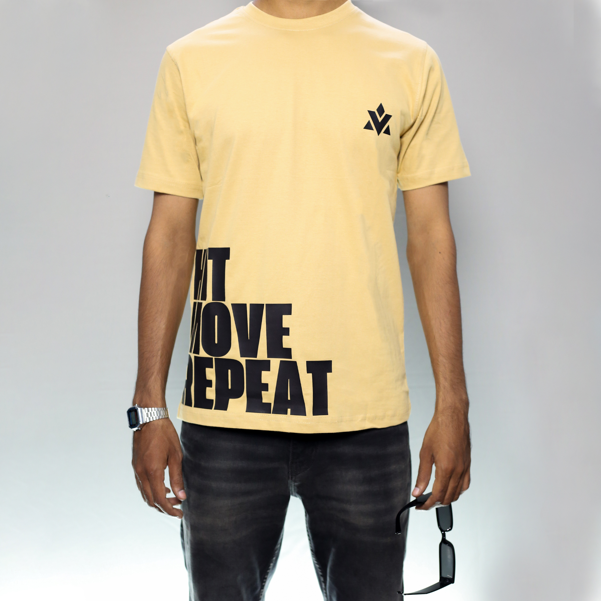 BEIGE FIT T-SHIRT